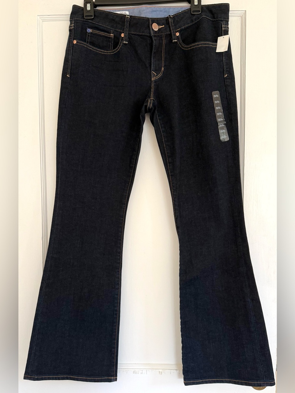 NWT Gap 1969 Curvy Low Rise Bootcut Jeans Dark Wash 29/8